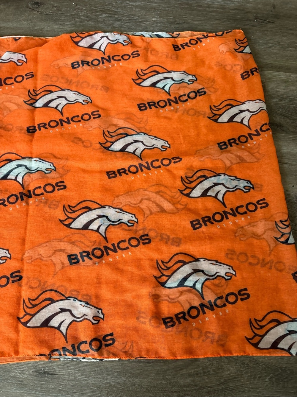 Little Earth Productions Denver Broncos Orange Infinity Scarf - Picture 2 of 4